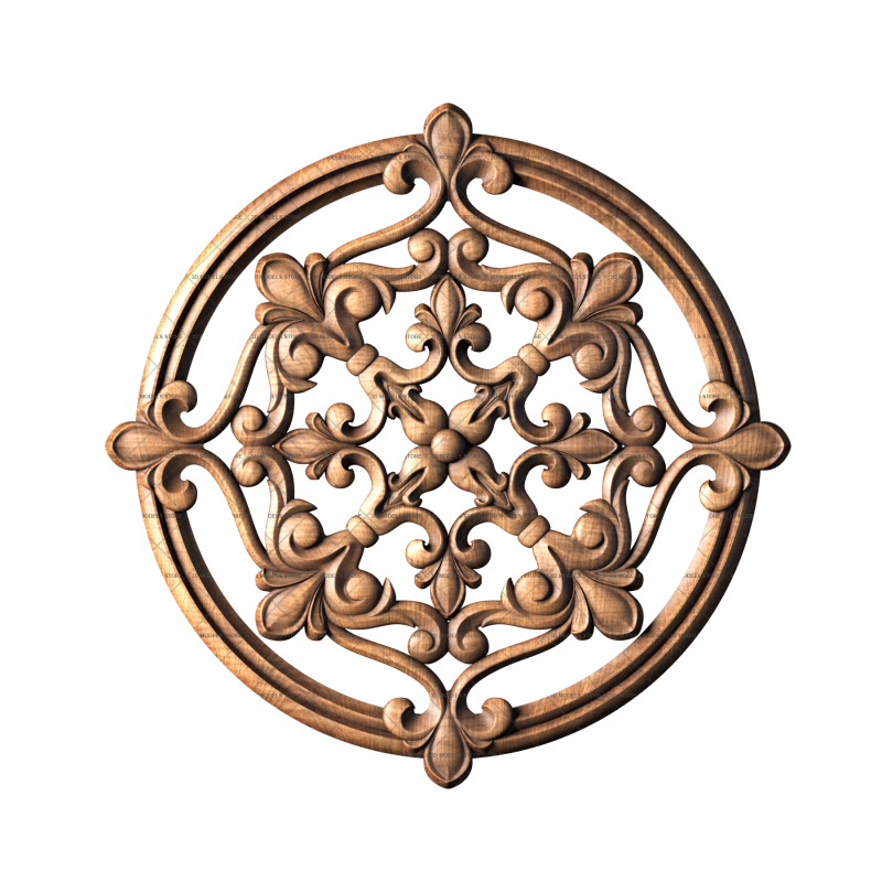 Rosette, 3d models (stl)